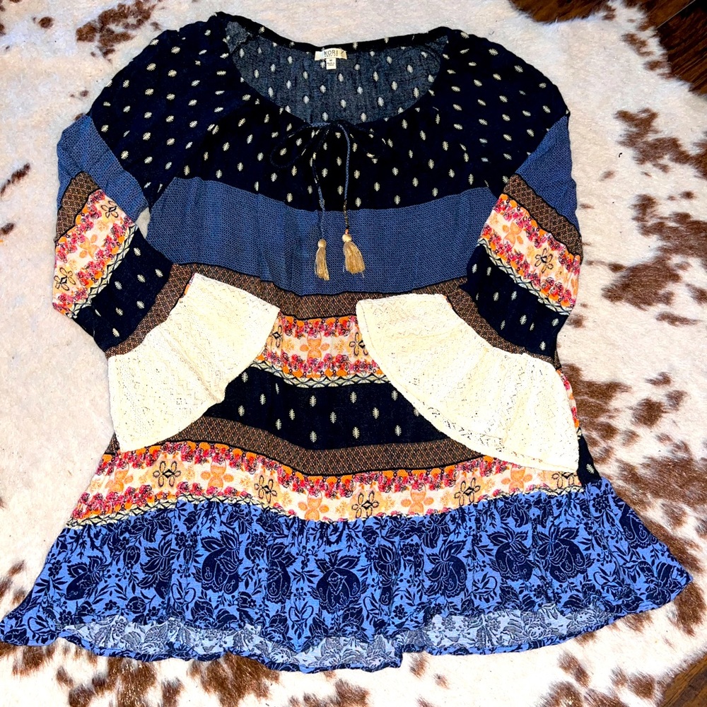 Women’s Block Colored Oversized shirt